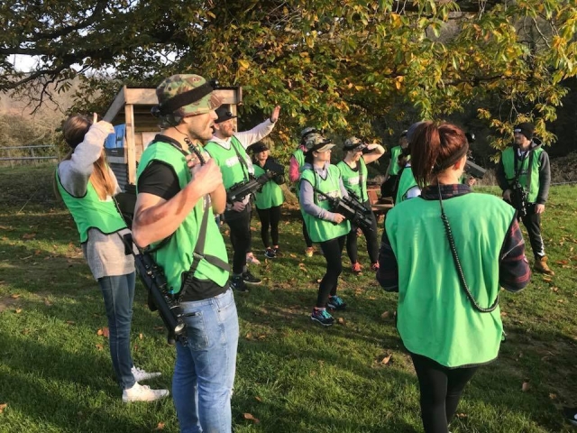  Airsoft con los instructores 